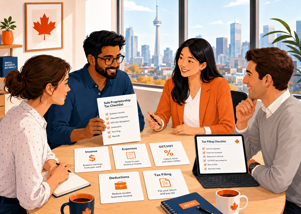 Sole Proprietorship Taxes in Canada: An Overview and Walkthrough for Business